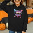 Happy 100 Days Of School Baseball Drip Theme Party 100th Day Graphic Youth Hoodie Happy 100 Days Of School Baseball Drip Theme Party 100th Day Graphic Youth Hoodie