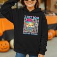 I Hit 100 Days Of School 67 Drip Baseball Boys Kids Graphic Youth Hoodie