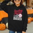 Kids Stealing Hearts Cute Baseball Boys Graphic Youth Hoodie