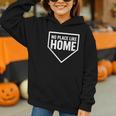 No Place Like Home Baseball Home Plate Graphic Youth Hoodie No Place Like Home Baseball Home Plate Graphic Youth Hoodie