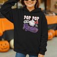 Pop Pop Rookie Of Year 1st Birthday Baseball Theme Matching Graphic Youth Hoodie