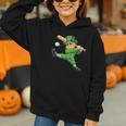 Retro Leprechaun Baseball St Patricks Day Sport Men Boy Kids Graphic Youth Hoodie