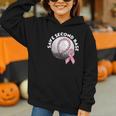 Save 2nd Base Breast Cancer Awareness Pink Ribbon Baseball Graphic Youth Hoodie Save 2nd Base Breast Cancer Awareness Pink Ribbon Baseball Graphic Youth Hoodie