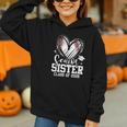 Senior Sister Class Of 2026 Baseball Graduation Heart Graphic Youth Hoodie Senior Sister Class Of 2026 Baseball Graduation Heart Graphic Youth Hoodie