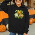 Shamrock Basketball Baseball Drip St Patrick's Day Boys Men Graphic Youth Hoodie