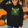 St Patricks Day Baseball Ice Cream Shamrock Baseball Player Graphic Youth Hoodie St Patricks Day Baseball Ice Cream Shamrock Baseball Player Graphic Youth Hoodie