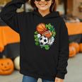 St Patricks Day Shamrock Basketball Baseball Football Soccer Graphic Youth Hoodie St Patricks Day Shamrock Basketball Baseball Football Soccer Graphic Youth Hoodie