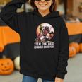 Steal That Base I Double Dare You Baseball Catcher Graphic Youth Hoodie Steal That Base I Double Dare You Baseball Catcher Graphic Youth Hoodie