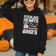 Stealing Hearts Like I Steal Bases Baseball Valentines Graphic Youth Hoodie Stealing Hearts Like I Steal Bases Baseball Valentines Graphic Youth Hoodie