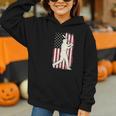 Vintage American Flag Baseball Batter Patriotic Home Run Graphic Youth Hoodie Vintage American Flag Baseball Batter Patriotic Home Run Graphic Youth Hoodie