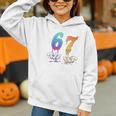 67 Meme Baseball Kids Girls Humor Number 6 7 Graphic Youth Hoodie 67 Meme Baseball Kids Girls Humor Number 6 7 Graphic Youth Hoodie