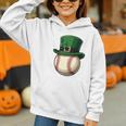Baseball Leprechaun Hat Saint Patrick Retro Graphic Youth Hoodie Baseball Leprechaun Hat Saint Patrick Retro Graphic Youth Hoodie