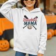 Baseball Mama Squad Proud Sports Mom Game Day Graphic Youth Hoodie Baseball Mama Squad Proud Sports Mom Game Day Graphic Youth Hoodie