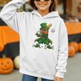 Baseball St Patricks Day Leprechaun Boys Girls Men Women Graphic Youth Hoodie