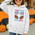 Bruh Its My 67 33 Day Of School Baseball Boys Kids 100th Day Graphic Youth Hoodie