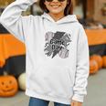 Game Day Baseball Retro Checkered Baseball Graphic Youth Hoodie Game Day Baseball Retro Checkered Baseball Graphic Youth Hoodie