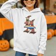 LA Sarape Los Angeles LA Sarape East LA Baseball Mexican Premium Tri-Blend Graphic Youth Hoodie