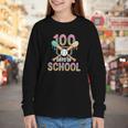 100 Days Of School Baseball 100th Day Of School Youth Long Sleeve Tee 100 Days Of School Baseball 100th Day Of School Youth Long Sleeve Tee