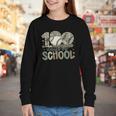 100 Days Of School Baseball Camo Celebration Youth Long Sleeve Tee 100 Days Of School Baseball Camo Celebration Youth Long Sleeve Tee