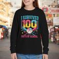 100 Days Of School Baseball Drip 100 Days Boy Girl Kids Youth Long Sleeve Tee 100 Days Of School Baseball Drip 100 Days Boy Girl Kids Youth Long Sleeve Tee