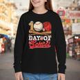 100 Days Of School Baseball Player Sports Game Teacher Kid Youth Long Sleeve Tee 100 Days Of School Baseball Player Sports Game Teacher Kid Youth Long Sleeve Tee