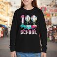 100 Days Of School Boys Kids 100th Day Of School Baseball Youth Long Sleeve Tee 100 Days Of School Boys Kids 100th Day Of School Baseball Youth Long Sleeve Tee