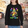100th Day Of School Banana Baseball Drip For Kids Youth Girl Youth Long Sleeve Tee 100th Day Of School Banana Baseball Drip For Kids Youth Girl Youth Long Sleeve Tee