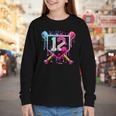 12th Birthday Boys Baseball Ice Cream Drip Boys Baseball Youth Long Sleeve Tee 12th Birthday Boys Baseball Ice Cream Drip Boys Baseball Youth Long Sleeve Tee