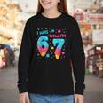 I Was 6 Now I'm 7 67 Birthday Baseball Drip 7 Year Old Youth Long Sleeve Tee I Was 6 Now I'm 7 67 Birthday Baseball Drip 7 Year Old Youth Long Sleeve Tee