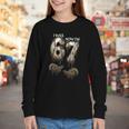 I Was 6 Now I'm 7 Baseball 6 7 Birthday Boys Girls Youth Long Sleeve Tee