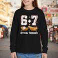 67 13 Year Old Official Teenager Baseball Boy 13th Birthday Youth Long Sleeve Tee