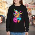 67 Baseball Dabbing Banana 6 7 Dripping Ice Cream Meme Youth Long Sleeve Tee 67 Baseball Dabbing Banana 6 7 Dripping Ice Cream Meme Youth Long Sleeve Tee