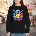 8th Birthday Baseball Ice Cream Drip 8 Years Old Girls B-Day Youth Long Sleeve Tee 8th Birthday Baseball Ice Cream Drip 8 Years Old Girls B-Day Youth Long Sleeve Tee