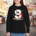 9 Years Old Baseball Birthday Boy 9th Bday Party Youth Long Sleeve Tee