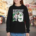 9th Birthday Baseball Birthday Party 9th Birthday Boy Youth Long Sleeve Tee