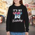 Baseball 10 Year Old Ice Cream Drip 10th Birthday Boys Youth Long Sleeve Tee Baseball 10 Year Old Ice Cream Drip 10th Birthday Boys Youth Long Sleeve Tee