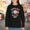 Baseball 2026 Puerto Rico Island Pride Sports Theme Youth Long Sleeve Tee Baseball 2026 Puerto Rico Island Pride Sports Theme Youth Long Sleeve Tee