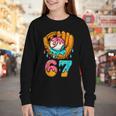 Baseball 67 Ice Cream Drip 67 Six Seven Meme 67th Birthday Youth Long Sleeve Tee Baseball 67 Ice Cream Drip 67 Six Seven Meme 67th Birthday Youth Long Sleeve Tee