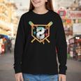 Baseball 8 Year Old Ice Cream Drip 8th Birthday Boy Number 8 Youth Long Sleeve Tee Baseball 8 Year Old Ice Cream Drip 8th Birthday Boy Number 8 Youth Long Sleeve Tee