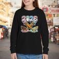 Baseball Bat 2026 Hands Drip Boys Ice Cream Dripping Youth Youth Long Sleeve Tee Baseball Bat 2026 Hands Drip Boys Ice Cream Dripping Youth Youth Long Sleeve Tee
