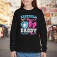 Baseball Or Bows Daddy Loves You Gender Reveal Family Youth Long Sleeve Tee Baseball Or Bows Daddy Loves You Gender Reveal Family Youth Long Sleeve Tee