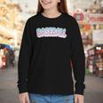 Baseball Bubble Letter Youth Long Sleeve Tee Baseball Bubble Letter Youth Long Sleeve Tee