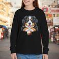 Baseball Dog Men & Women Youth Long Sleeve Tee