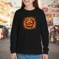 Baseball Drip Angry Lava Slime Ball Graphic Youth Long Sleeve Tee Baseball Drip Angry Lava Slime Ball Graphic Youth Long Sleeve Tee