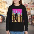Baseball Drip Bat Boys Ice Cream American Flag 4th Of July Youth Long Sleeve Tee Baseball Drip Bat Boys Ice Cream American Flag 4th Of July Youth Long Sleeve Tee