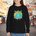 Baseball Drip For Boys Ice Cream Drip Youth Boys Baseball Youth Long Sleeve Tee