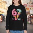 Baseball Drip Ice Cream 67 Youth Long Sleeve Tee Baseball Drip Ice Cream 67 Youth Long Sleeve Tee