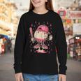 Baseball Drip Ice Cream Breast Cancer Awareness Boys & Girls Youth Long Sleeve Tee Baseball Drip Ice Cream Breast Cancer Awareness Boys & Girls Youth Long Sleeve Tee