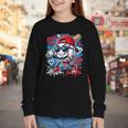 Baseball Drip Icecream Heart Valentine Day Boys Kids Red Youth Long Sleeve Tee Baseball Drip Icecream Heart Valentine Day Boys Kids Red Youth Long Sleeve Tee