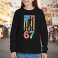 Baseball Drip USA Flag 67 Player 67th Birthday Ice Cream 67 Youth Long Sleeve Tee Baseball Drip USA Flag 67 Player 67th Birthday Ice Cream 67 Youth Long Sleeve Tee